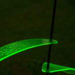 Ersatzteile 8 SunForm-Sonnenfänger SunForm-Sonnenfänger, Gartendeko, Gartenstecker, 2 Blätter am Schwingstab der leuchtenden Blume im Detail