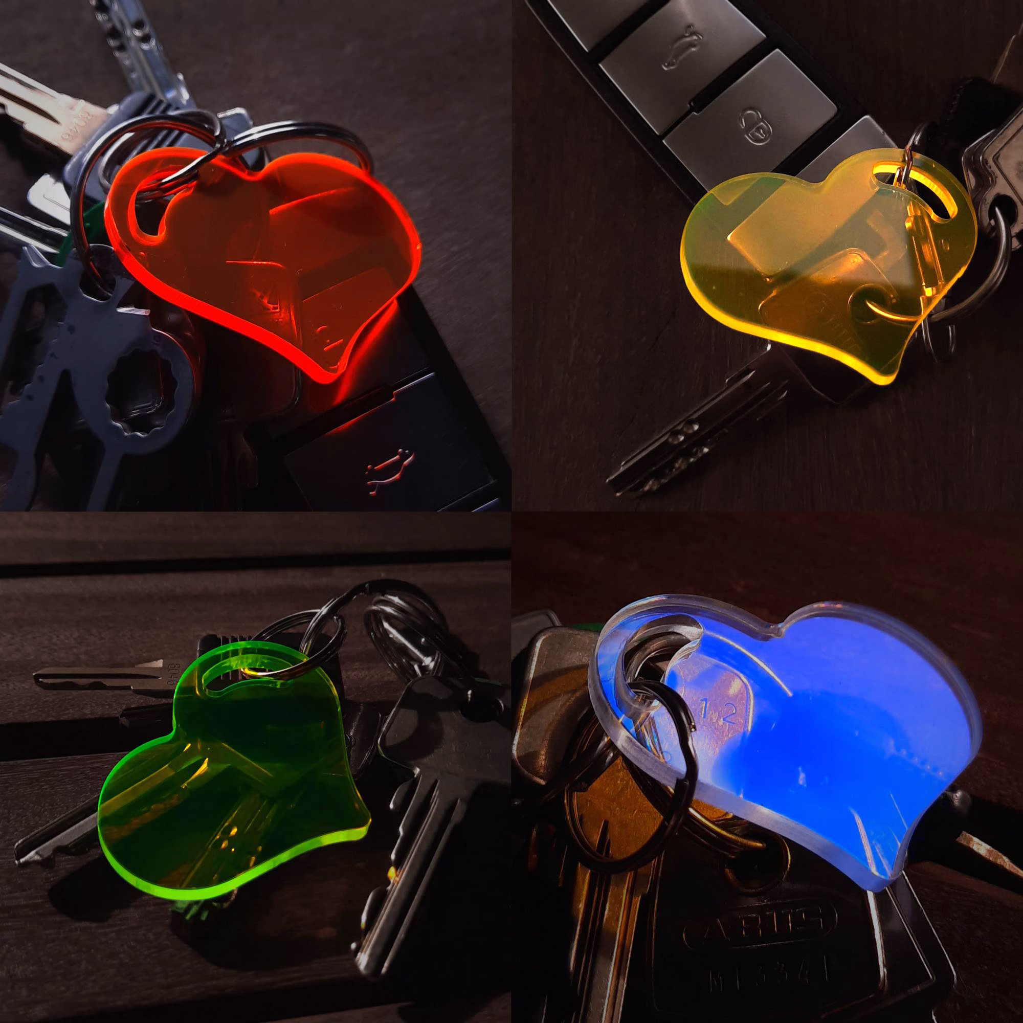 SunForm Sonnenfänger 24 SunForm-Sonnenfänger SunForm-Sonnenfänger Vier leuchtende Herzen