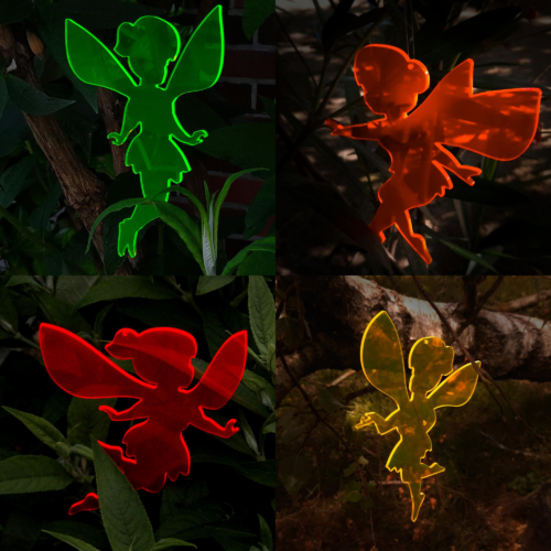 SunForm-Sonnenfänger, Lilly, Julie, Ivy, Hazel in 4 Farben, Sonnenfänger die leuchtenden Wildfeen