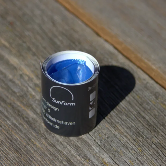 SunForm, einzelnes Flatterband für Sonnenfänger, Blau