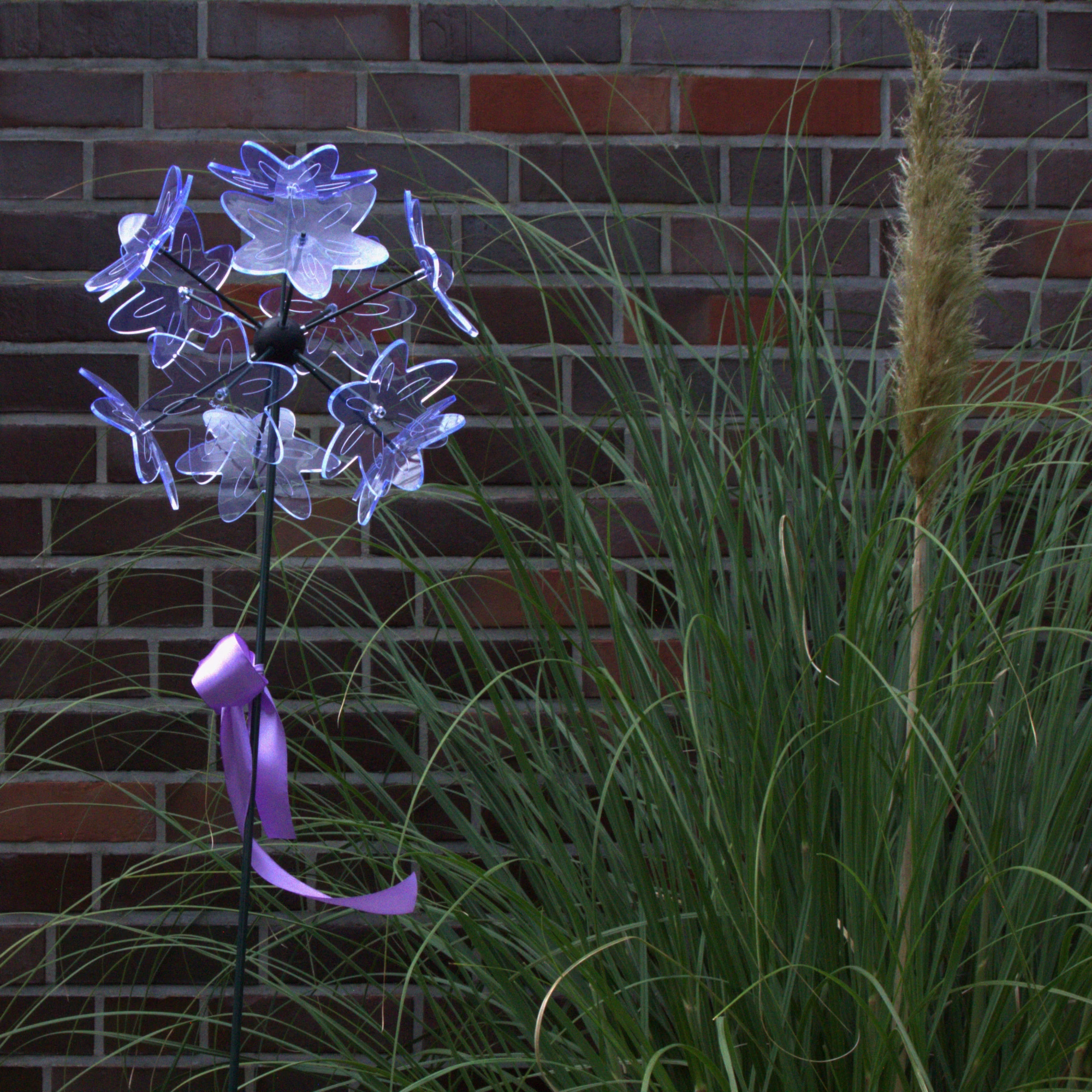 Sonnenfänger Allium – Leuchtende Gartendeko & Gartenstecker 1 SunForm-Sonnenfänger SunForm-Sonnenfänger, Gartendeko leuchtendes Allium