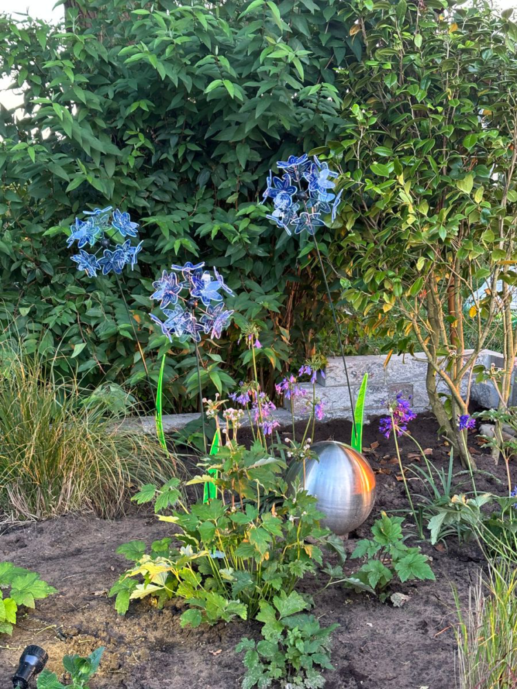Sonnenfänger Allium – Leuchtende Gartendeko & Gartenstecker 52 SunForm-Sonnenfänger Bild #3 von Wolfgang Graw