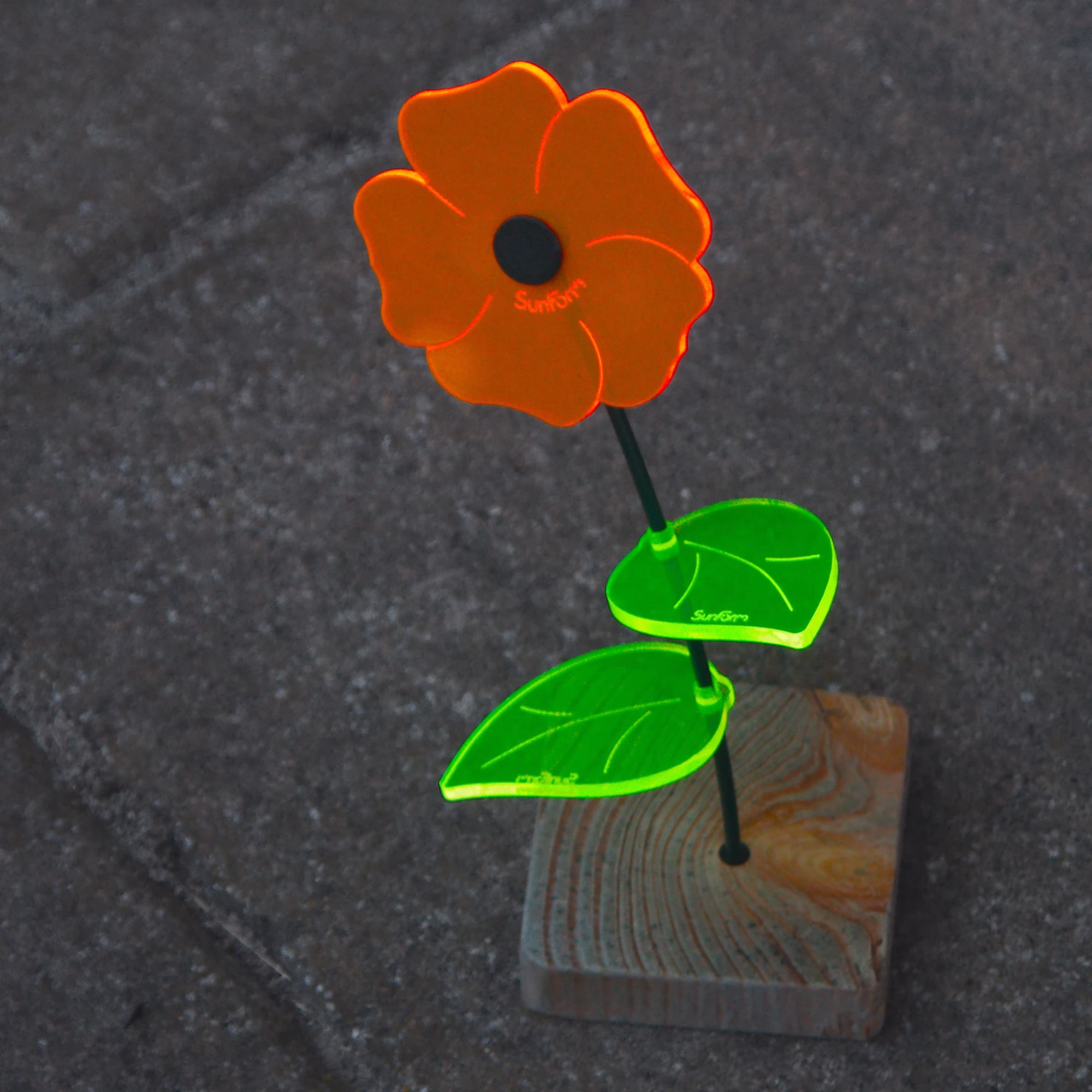 Zubehör: Standfuss für Indoor-SunForms 4 SunForm-Sonnenfänger Sonnenfänger: Little Susi mit Standfuß