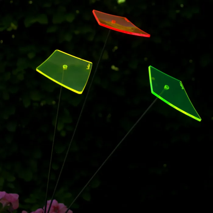 SunForm-Design, Gartendeko, drei Mini-Flugdrachen