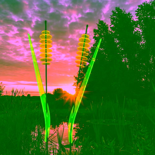 das leuchtende Schilfgras 1 SunForm-Sonnenfänger SunForm-Sonnenfänger leuchtendes Schilfgras Gelb, SunForm-Design
