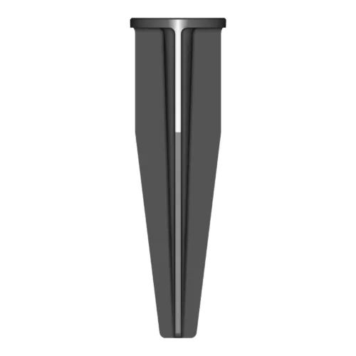 Bodenstecker für Sonnenfänger, Lamellenanker für "erschwerten Einsatz". Ø30x100 mm, Dunkelgrau